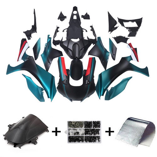 2020-2022 Yamaha YZF R1 Injection Fairing Kit Bodywork Plastic ABS#143 Amotopart Fairing