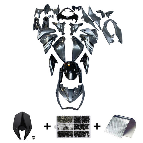 2013-2018 Kawasaki Z800 Injection Fairing Kit Bodywork Plastic ABS#112