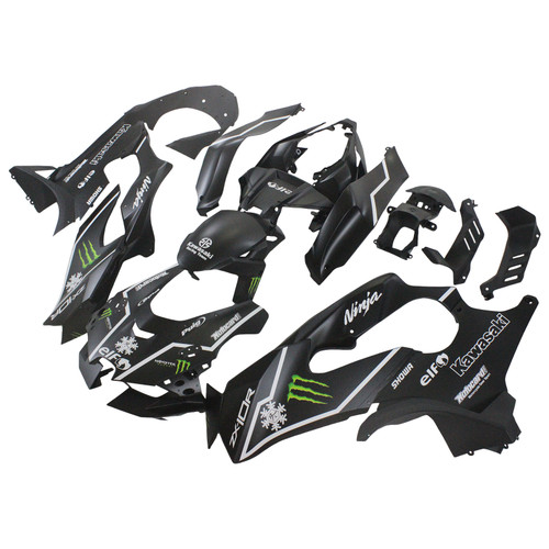 2021-2022 Kawasaki ZX-10R ZX10R Injection Fairing Kit Bodywork ABS#128 Amotopart Fairing