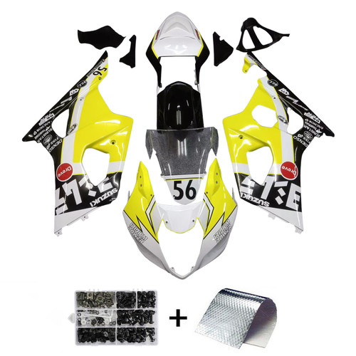 2003-2004 Suzuki GSXR1000 K3 Injection Fairing Kit Bodywork Plastic ABS#135