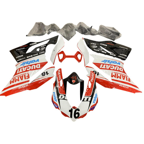 2012-2015 Ducati 1199 899 Injection Fairing Kit Bodywork Plastic ABS#120