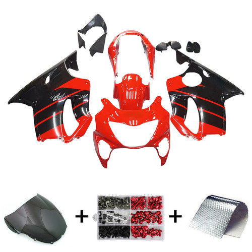 1999-2000 Honda CBR600 F4 Injection Fairing Kit Bodywork Plastic ABS#132 Amotopart Fairing