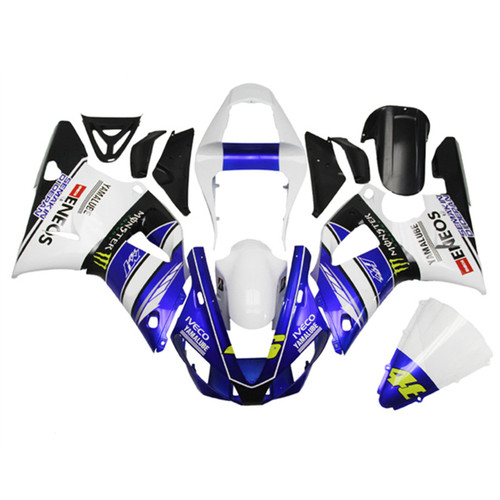 2000-2001 Yamaha YZF 1000 R1 Injection Fairing Kit Bodywork Plastic ABS#123