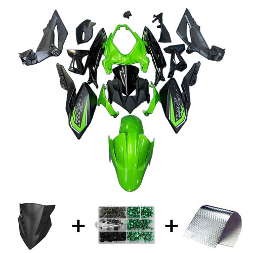 2018-2020 Kawasaki Z400 Injection Fairing Kit Bodywork Plastic ABS#110