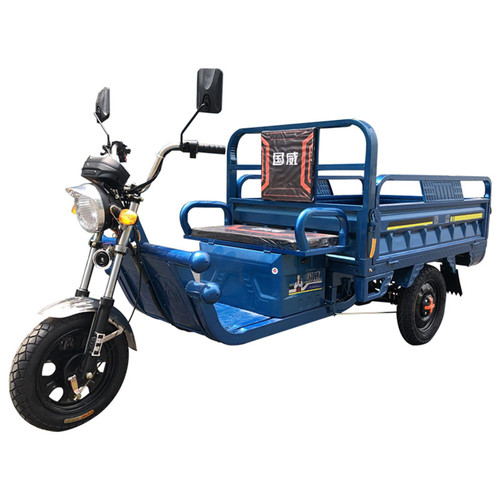 70-80km 1000W Electric Cargo Tricycle Truck Simple Tricycle