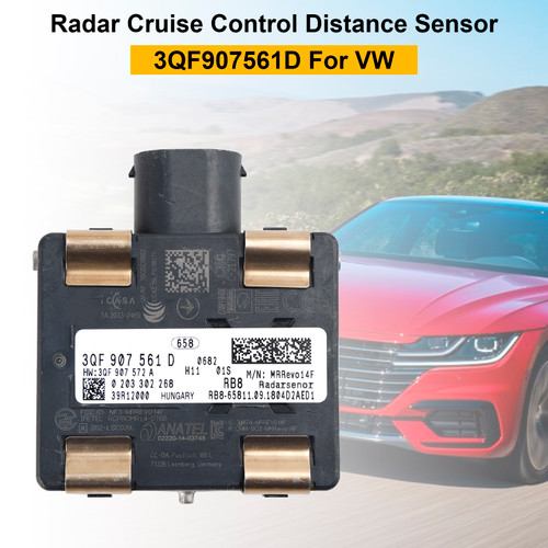 Cruise Control Distance Radar Sensor 3QF907561D For VW Jetta Golf Atlas 2018-2020