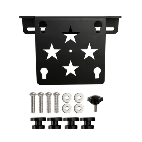 Quick Release Side Saddlebag Mounting Bracket Universal Black For Motorbike Quick Release Side Saddlebag Mounting Bracket Universal Black For Motorbike
