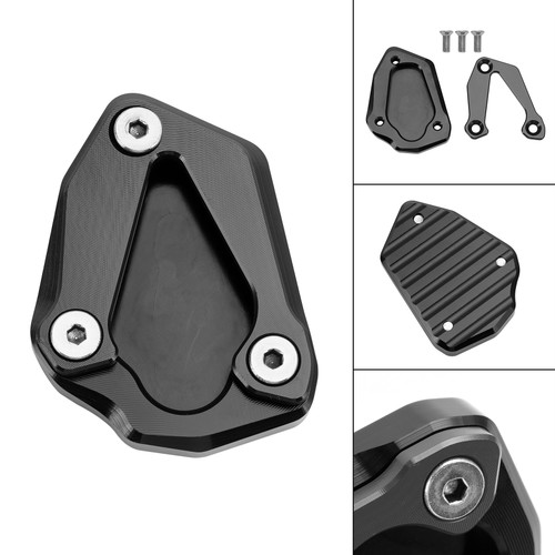 Kickstand Enlarge Plate Pad fit for BMW S1000RR 2020+ BLK