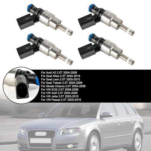 2005-2010 Volkswagen Passat 2.0T 4*Fuel Injector 06F906036D, 06D906036B, 0261500011, 0261500011, 06D906036B Generic 2005-2010 Volkswagen Passat 2.0T 4*Fuel Injector 06F906036D, 06D906036B, 0261500011, 0261500011, 06D906036B Generic