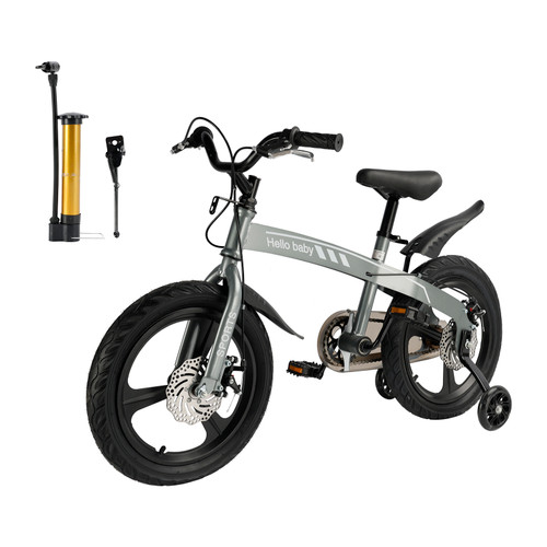 16 inches double disc brakes kid's bike children bicycle with LED headlight