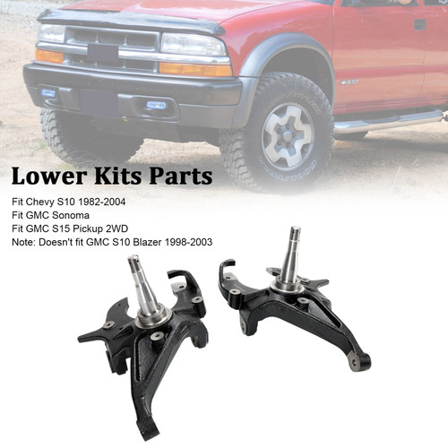 1982-2004 Chevy S10 2 * Lower Kits & Parts Black Generic