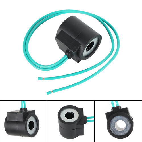 6352012 Solenoid Valve Coil 18" Wire Leads 12V Dc Size 10 6352012 Solenoid Valve Coil 18" Wire Leads 12V Dc Size 10