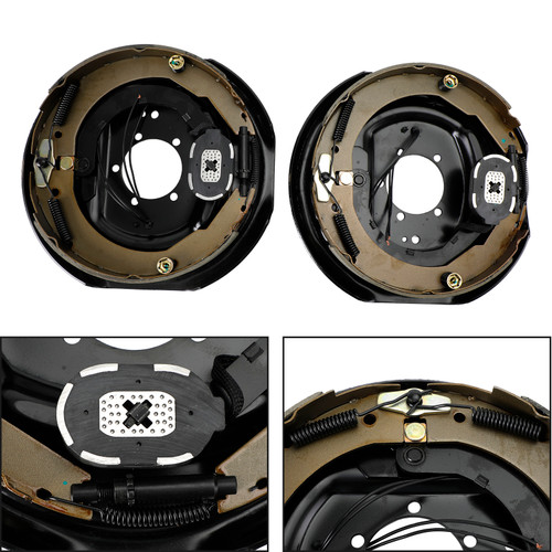Electric Trailer Brake Kit-12"-Left and Right Hand Assemblies-5200 to 7000 lbs Electric Trailer Brake Kit-12"-Left and Right Hand Assemblies-5200 to 7000 lbs