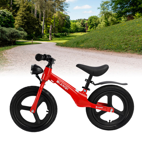 14 inch Balance Bike For 2-6 Years Old Boys Girls Toys with Lights,Lightweight Toddler Balance Bike First Birthday Gifts No Pedal