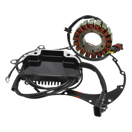 2002-2003 VRSCA 1HAZ VRSCA V-ROD Magneto Coil Stator Voltage Regulator Gasket Assy 30734-01K Generic 2002-2003 VRSCA 1HAZ VRSCA V-ROD Magneto Coil Stator Voltage Regulator Gasket Assy 30734-01K Generic