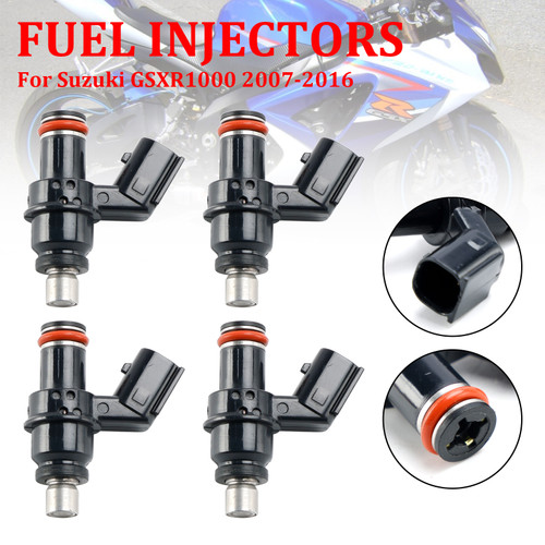 2007-2020 Suzuki GSXR1000 Hayabusa GSX1300R 4pcs Fuel Injectors 1571021H00 Generic 2007-2020 Suzuki GSXR1000 Hayabusa GSX1300R 4pcs Fuel Injectors 1571021H00 Generic
