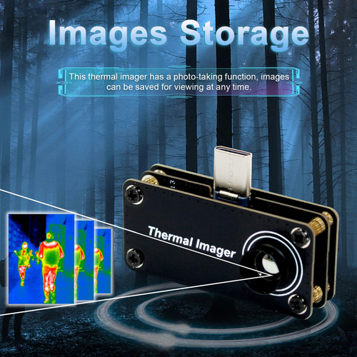Android Mobile Phone Infrared Thermal Imaging Camera IR Imager USB Type-C Generic Android Mobile Phone Infrared Thermal Imaging Camera IR Imager USB Type-C Generic