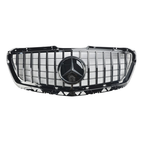 Black Front Bumper Grille With Letters Fit Mercedes Benz Sprinter W906 2014-2018 Black Front Bumper Grille With Letters Fit Mercedes Benz Sprinter W906 2014-2018