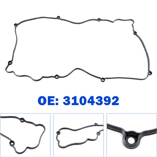 Cummins 15 liter QSX15 ISX15 Engines Valve Cover Gasket 3104392 Generic Cummins 15 liter QSX15 ISX15 Engines Valve Cover Gasket 3104392 Generic
