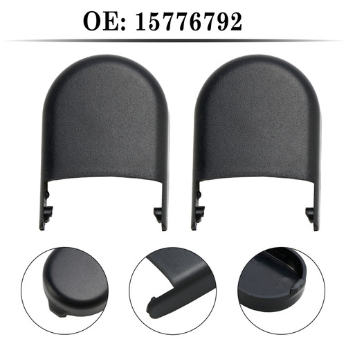 2 PCS Windshield Wiper Arm Nut Cap 15776792 for Chevrolet Silverado 07-19 2 PCS Windshield Wiper Arm Nut Cap 15776792 for Chevrolet Silverado 07-19