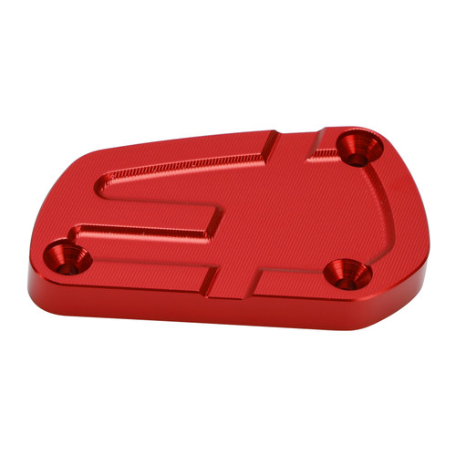 2019-2024 Moto Guzzi V85 TT 850 Front Brake Fluid Reservoir Cap Red Generic 2019-2024 Moto Guzzi V85 TT 850 Front Brake Fluid Reservoir Cap Red Generic