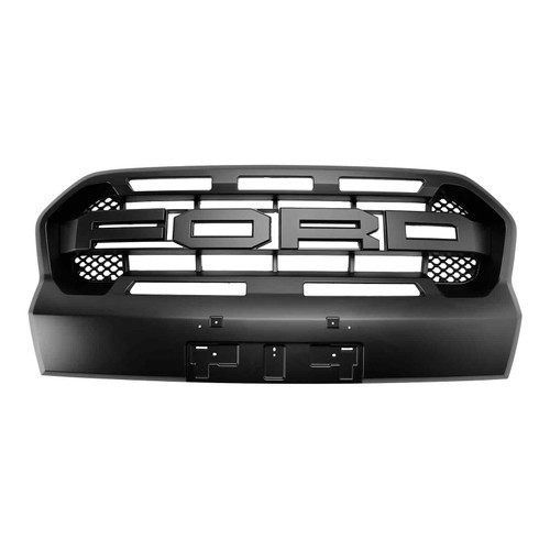 2019-2023 Ford Ranger T8 W/LED Raptor Style Front Bumper Grille Generic 2019-2023 Ford Ranger T8 W/LED Raptor Style Front Bumper Grille Generic