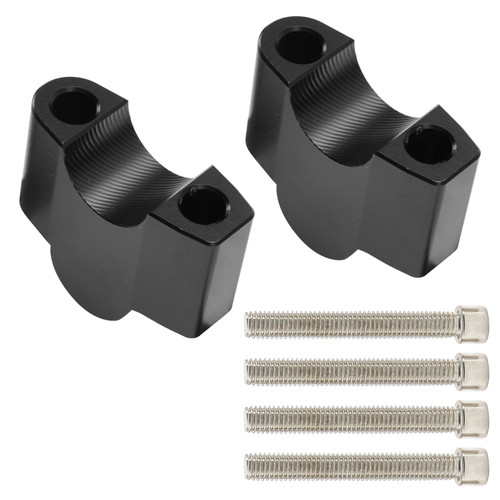 2022-2024 Kawasaki Z 650 RS Z650RS Handlebar Riser Spacers+20mm Black Generic 2022-2024 Kawasaki Z 650 RS Z650RS Handlebar Riser Spacers+20mm Black Generic