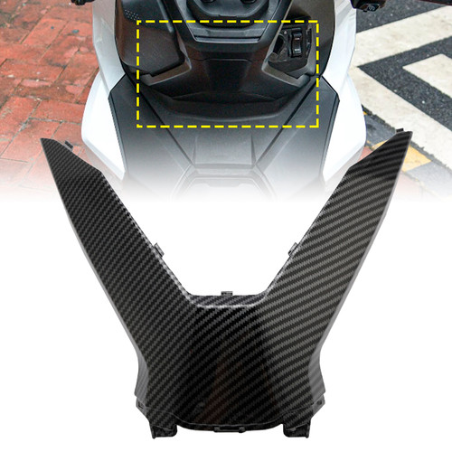 2023-2024 Honda ADV 160 Handlebar Driver Upper Cover Fairings Panels Carbon Generic 2023-2024 Honda ADV 160 Handlebar Driver Upper Cover Fairings Panels Carbon Generic
