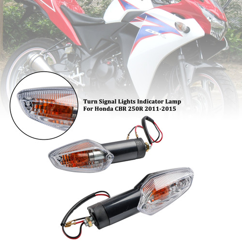 2004-2019 Honda CBR 250R 300R CBF 125 150 CB300 Turn Signal Lights Indicator Lamp Clear Generic 2004-2019 Honda CBR 250R 300R CBF 125 150 CB300 Turn Signal Lights Indicator Lamp Clear Generic