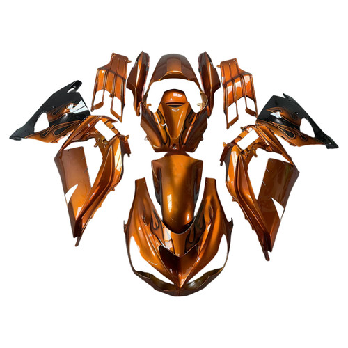 2012-2022 Kawasaki ZX14R ZZR1400 Injection Fairing Kit Bodywork Amotopart Fairing #119