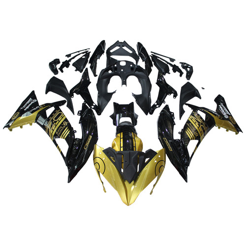 2017-2019 Kawasaki ER-6F Ninja650R Injection Fairing Kit Bodywork Plastic ABS Amotopart Fairing #118