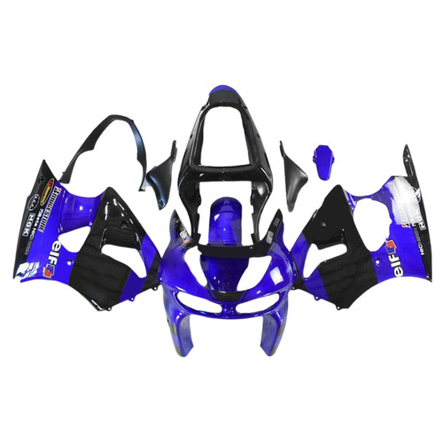1998-1999 Kawasaki ZX6R Injection Fairing Kit Bodywork Plastic ABS Amotopart Fairing #114