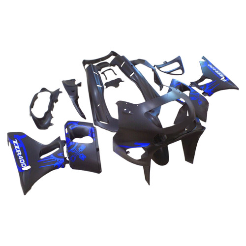 1993-2007 Kawasaki ZZR400 / 1998-2003 ZZR600 Injection Fairing Kit Bodywork Plastic ABS Amotopart Fairing #121