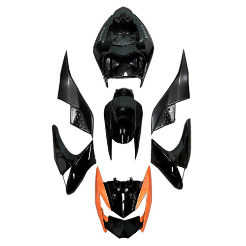 2007-2009 Kawasaki Z1000 Injection Fairing Kit Bodywork Plastic ABS Amotopart Fairing #108