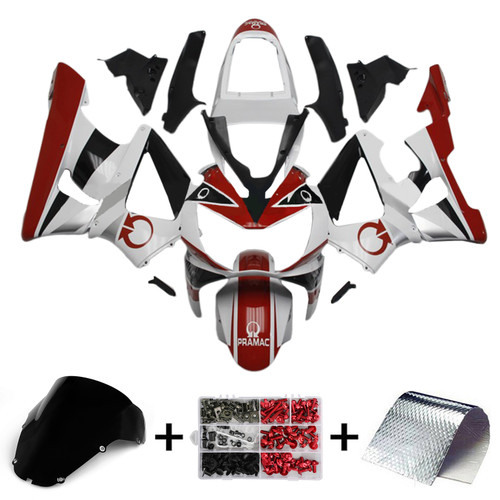 2000-2001 Honda CBR929RR Injection Fairing Kit Bodywork Plastic ABS Amotopart Fairing #142