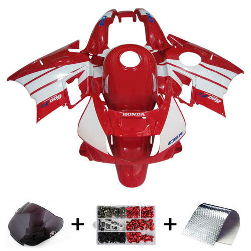 1991-1994 Honda CBR600 F2 Injection Fairing Kit Bodywork Plastic ABS Amotopart Fairing #108 1991-1994 Honda CBR600 F2 Injection Fairing Kit Bodywork Plastic ABS Amotopart Fairing #108