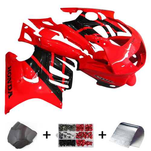 1995-1996 Honda CBR600 F3 Injection Fairing Kit Bodywork Plastic ABS Amotopart Fairing #125