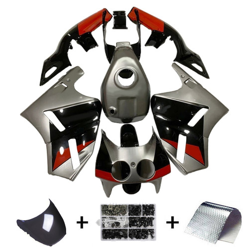 1988-1992 Honda VFR400R NC30 Injection Fairing Kit Bodywork Plastic ABS Amotopart Fairing #109