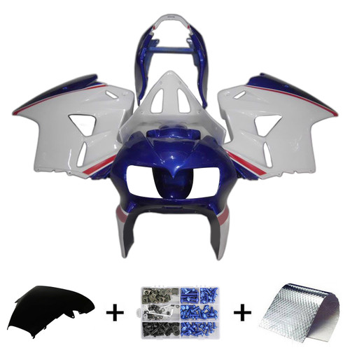 1998-2001 Honda VFR800 Injection Fairing Kit Bodywork Plastic ABS Amotopart Fairing #116 1998-2001 Honda VFR800 Injection Fairing Kit Bodywork Plastic ABS Amotopart Fairing #116