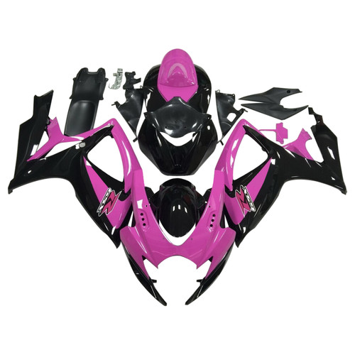 2006-2007 Suzuki GSXR600 GSXR750 GSXR 600/750 K6 Injection Fairing Kit Bodywork Plastic ABS Amotopart Fairing #203