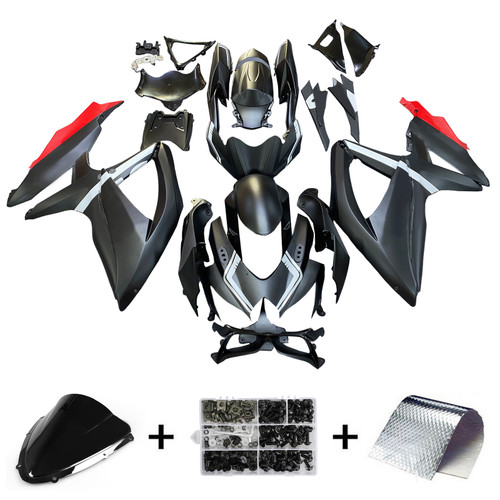 2008-2010 Suzuki GSXR600 GSXR750 GSXR 600/750 K8 Injection Fairing Kit Bodywork Plastic ABS Amotopart Fairing #186