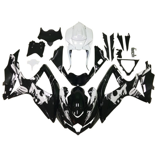 2008-2010 Suzuki GSXR600 GSXR750 GSXR 600/750 K8 Injection Fairing Kit Bodywork Plastic ABS Amotopart Fairing #187
