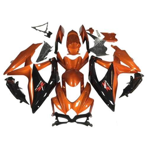 2008-2010 Suzuki GSXR600 GSXR750 GSXR 600/750 K8 Injection Fairing Kit Bodywork Plastic ABS Amotopart Fairing #190