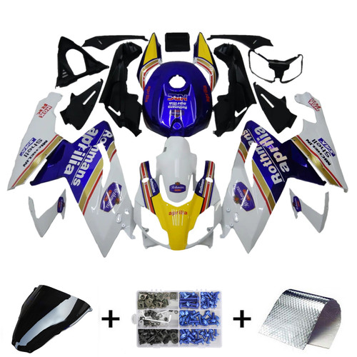 2006-2011 Aprilia RS125 Injection Fairing Kit Bodywork Plastic ABS Amotopart Fairing #128 2006-2011 Aprilia RS125 Injection Fairing Kit Bodywork Plastic ABS Amotopart Fairing #128