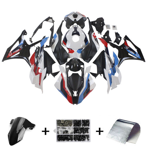 2023-2024 BMW S1000RR Injection Fairing Kit Bodywork Plastic ABS Amotopart Fairing #102