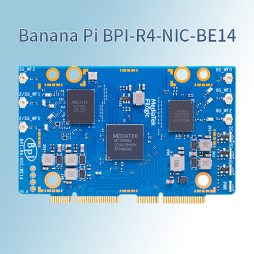 Banana Pi BPI-R4-WiFi7 Module BPI-R4-NIC-BE14 Open Source Router R4 WiFi7 Module