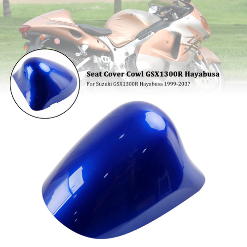 1999-2007 Suzuki GSX1300R Hayabusa Seat Cover Cowl Blue Generic