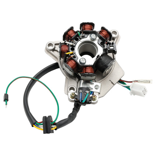 1993-2001 Honda CG 125 7 1/2 Poles Ignition stator with Base Assembly 6-Wire 31120-KY0-981 Generic