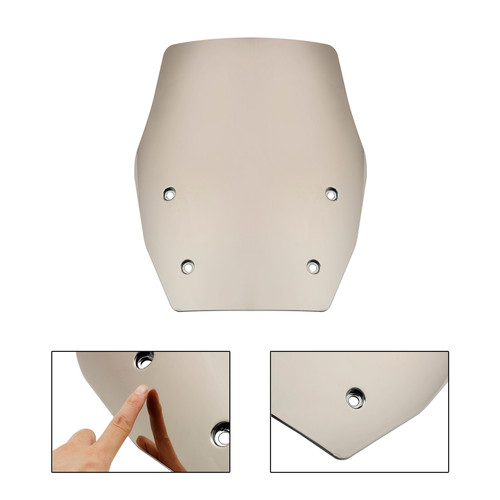 2024 BMW R1300GS Front Windshield Windscreen Chrome Generic 2024 BMW R1300GS Front Windshield Windscreen Chrome Generic