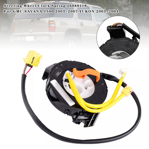 2003-2007 GMC SAVANA 1500 Steering Wheel Clock Spring 26088118 Generic 2003-2007 GMC SAVANA 1500 Steering Wheel Clock Spring 26088118 Generic